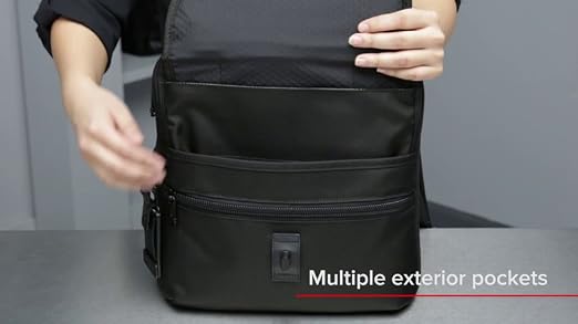 Amazon.com | Tumi Men's Alpha Bravo Arnold Zip Flap, Anthracite